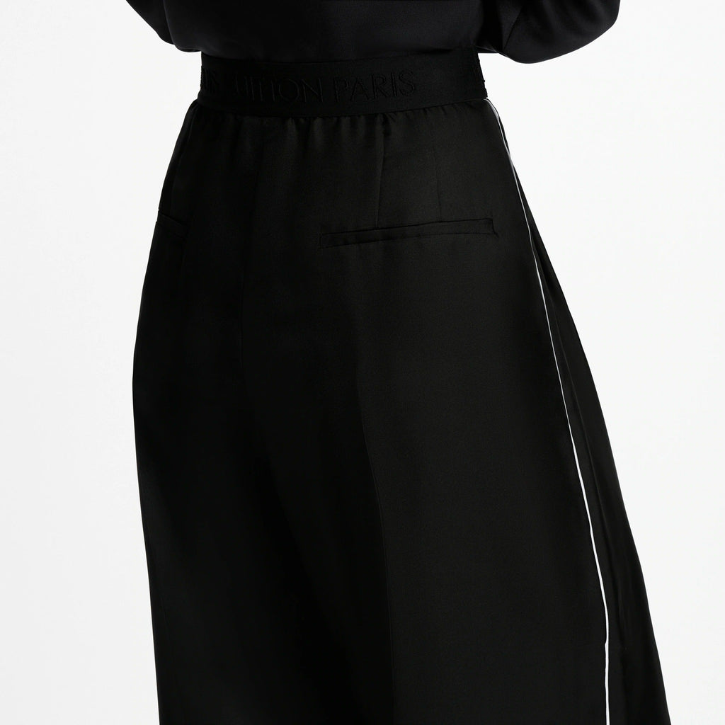 Tailored Wide-Leg Pants