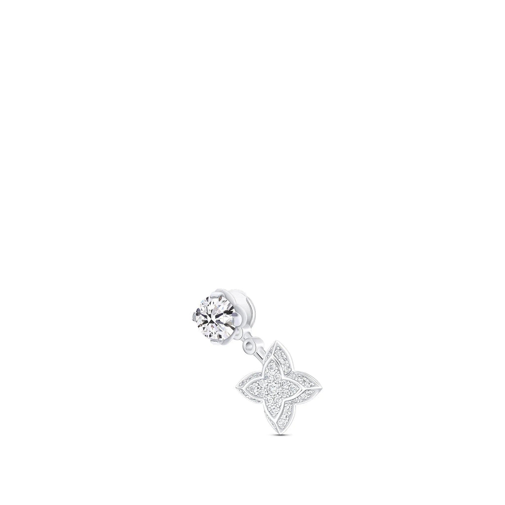 LV Diamonds Double Stud, Round Brilliant cut - per unit