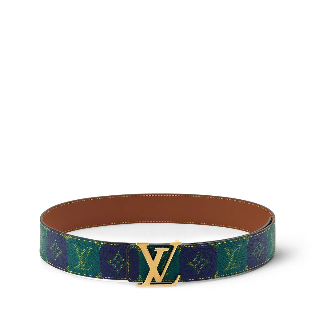 LV Initiales College Monogram Heritage 40mm Reversible Belt