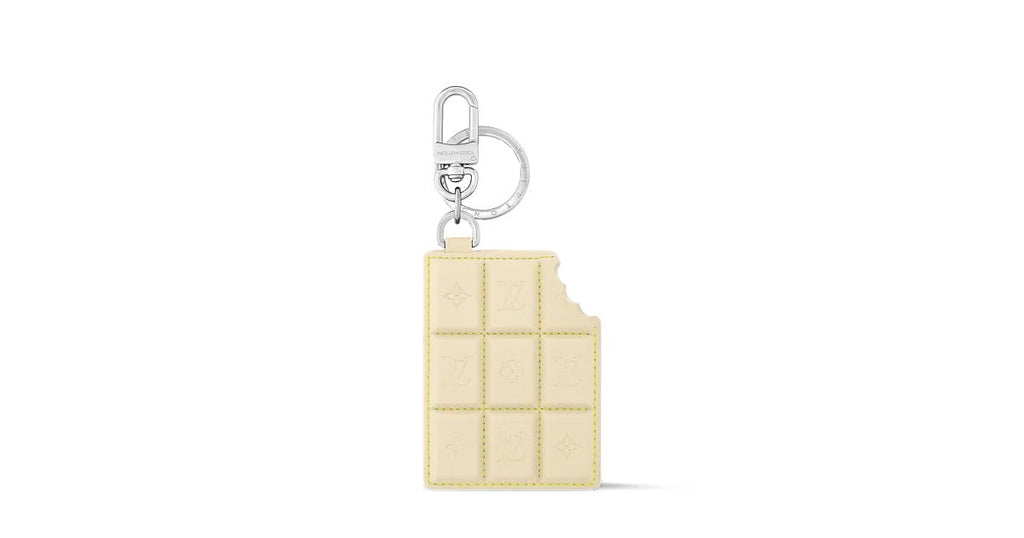 LV Chocolate Bar Key Holder and Bag Charm