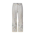 Floral Wallpaper Print Pants