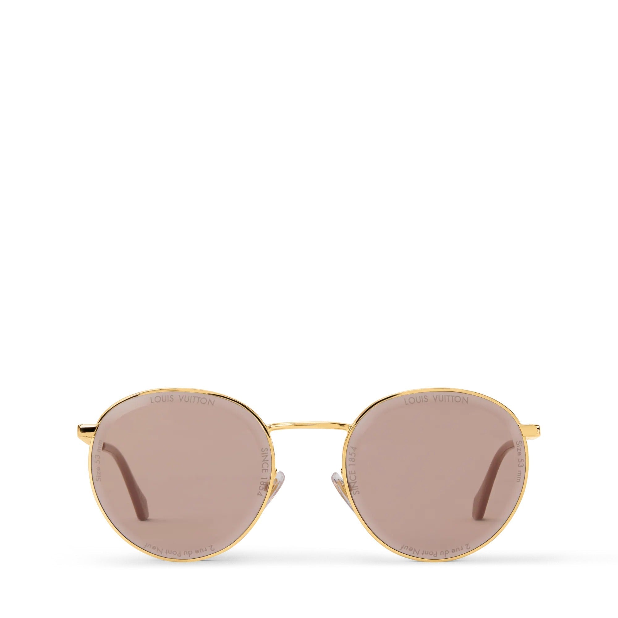 LV Super Vision Light Round Sunglasses