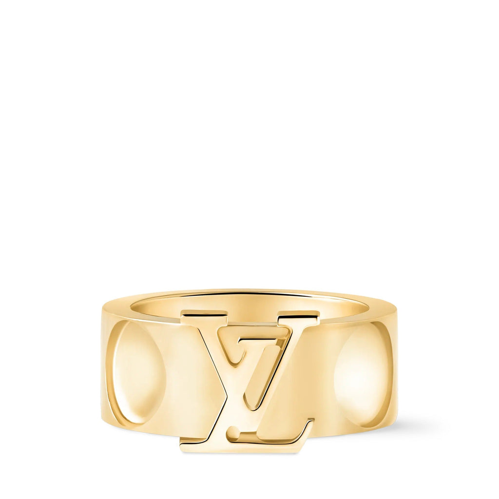 Empreinte Large Ring, Yellow Gold