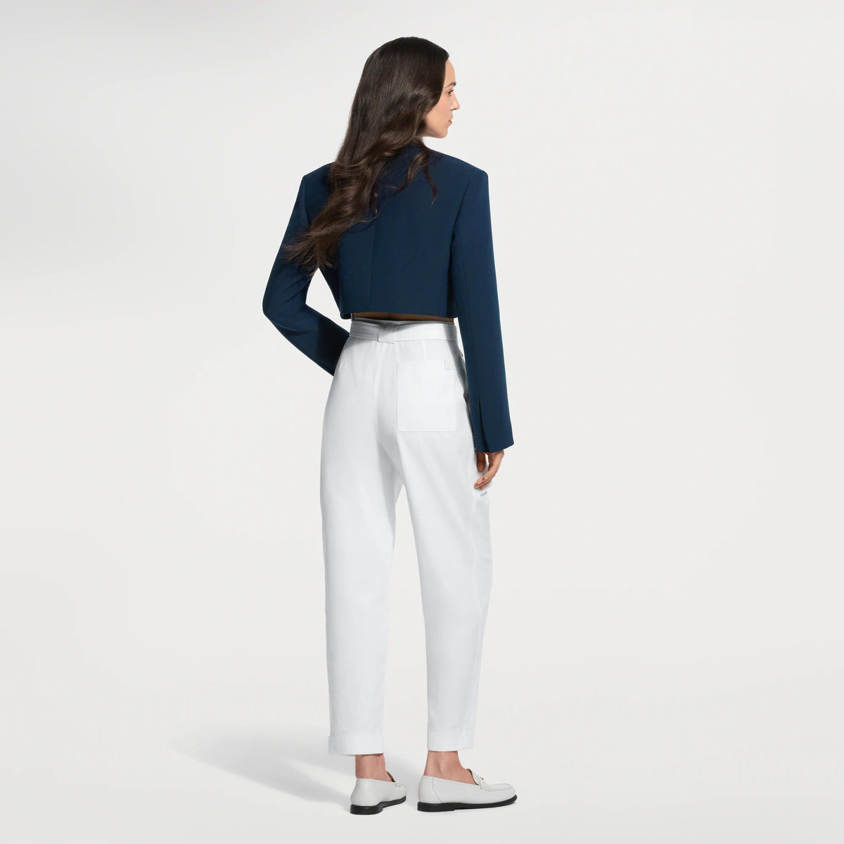Belted Carrot Pants