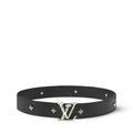LV Dimension Drift Flower Studs 40mm Reversible Belt