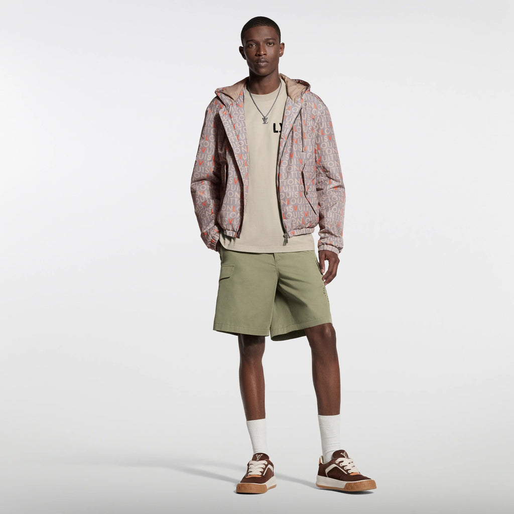 Printed Signature Windbreaker