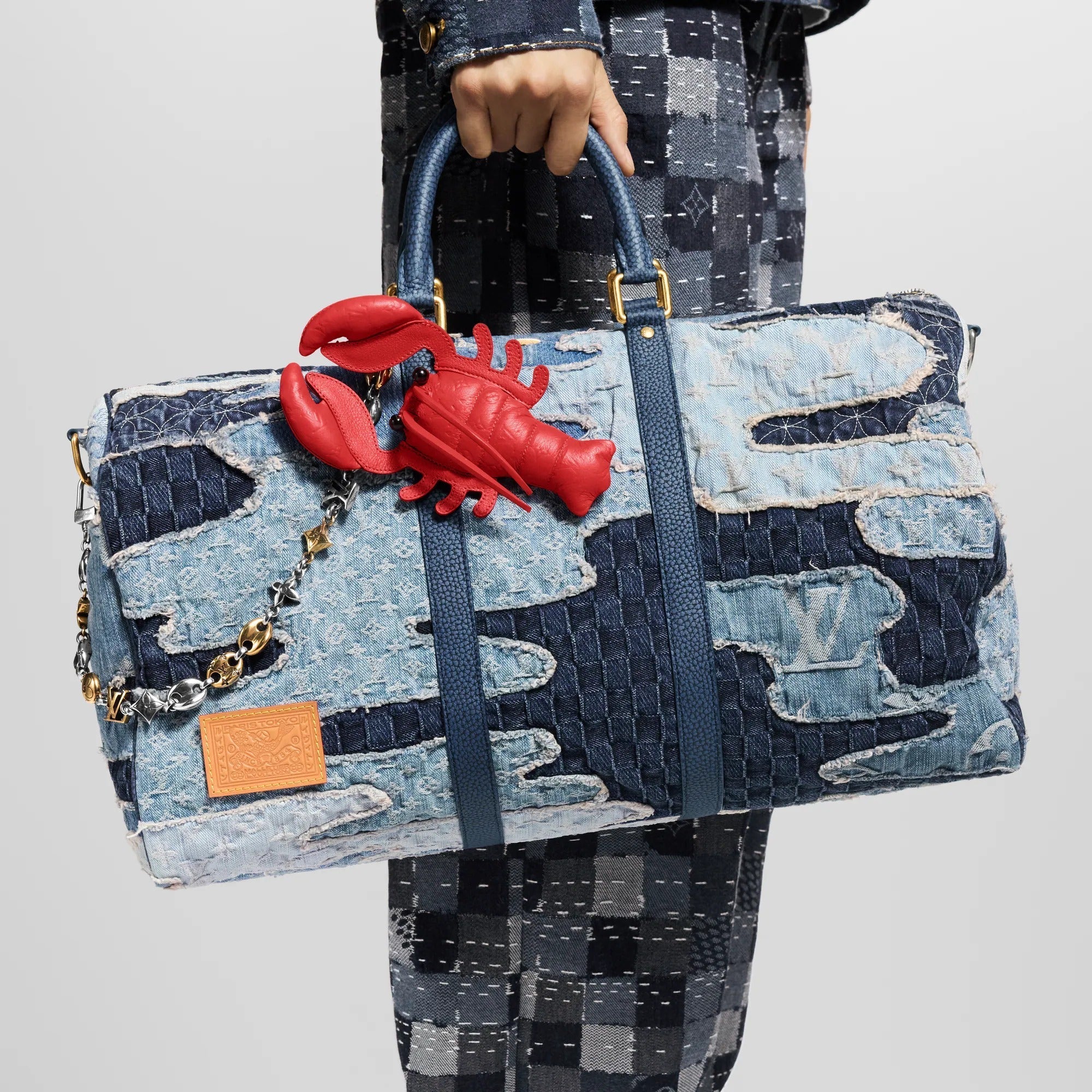 LV Lobster Bag Charm