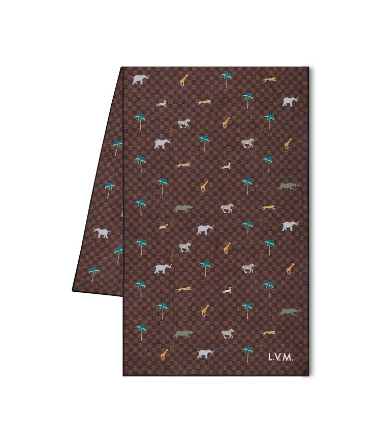 LV x The Darjeling Limited Damier Stole