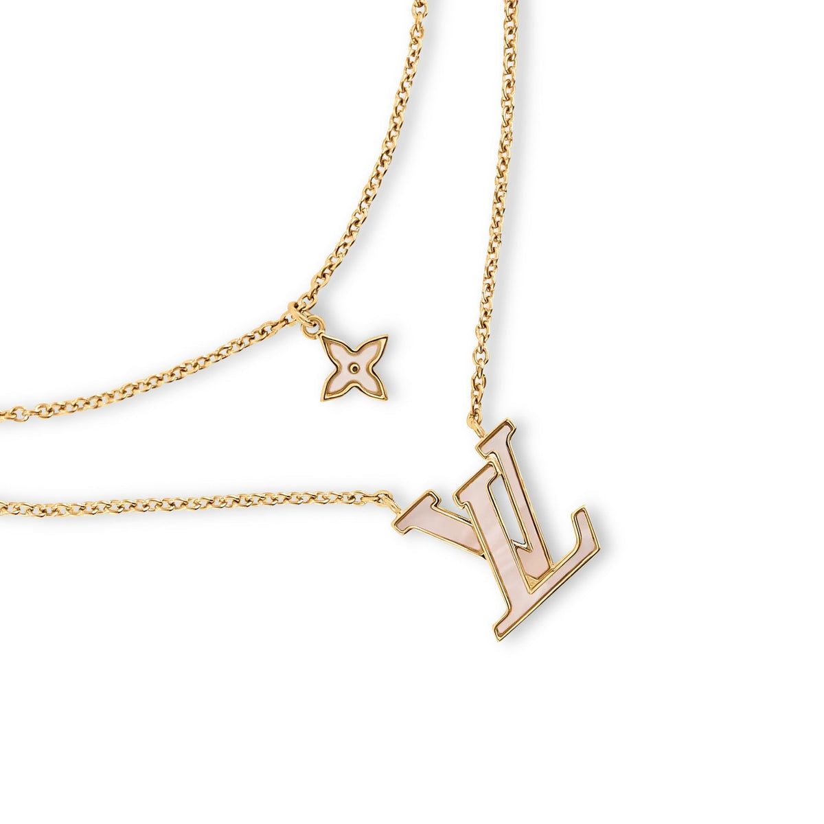 Lady LV Pearlescent Necklace