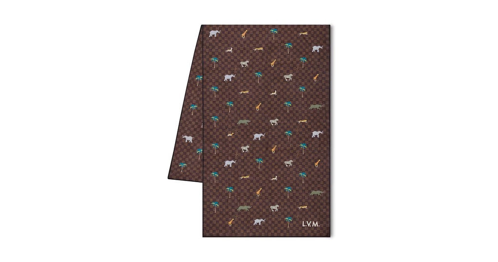 LV x The Darjeling Limited Damier Stole
