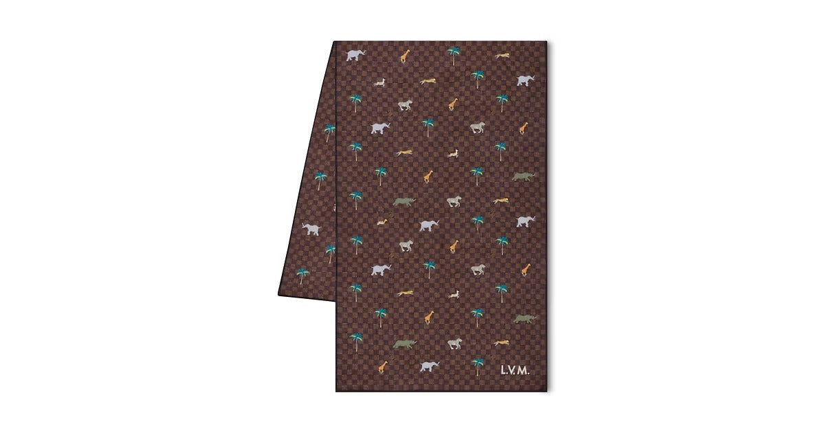 LV x The Darjeling Limited Damier Stole