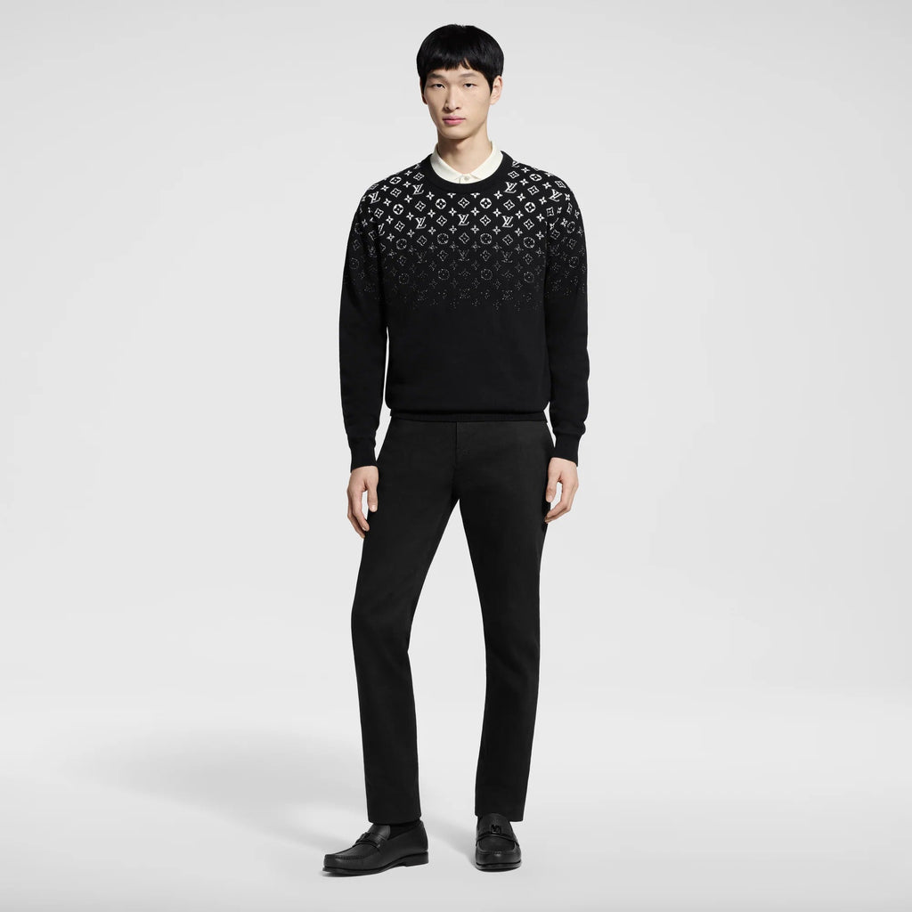Gradient Cotton Crewneck