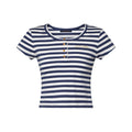 Striped Fitted T-Shirt