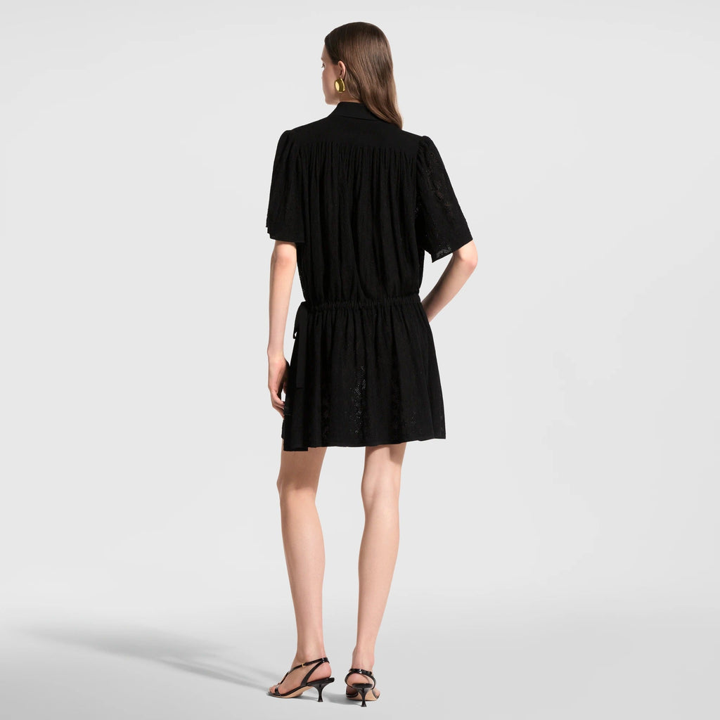 Monogram Mesh Dress