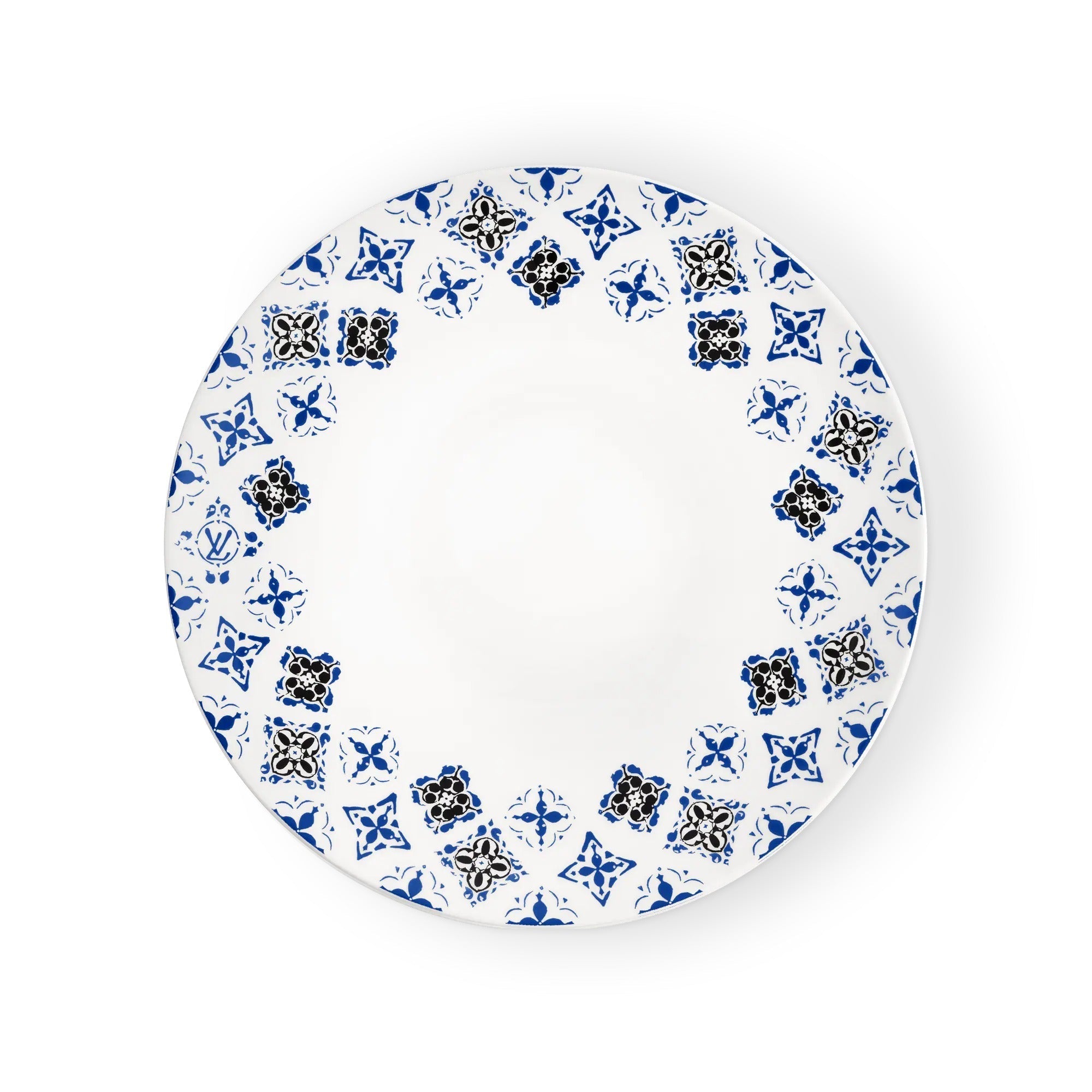 Set Of 2 Dinner Plates LV By The Pool