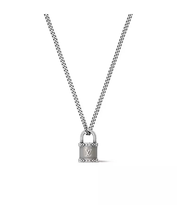LV Lock Necklace