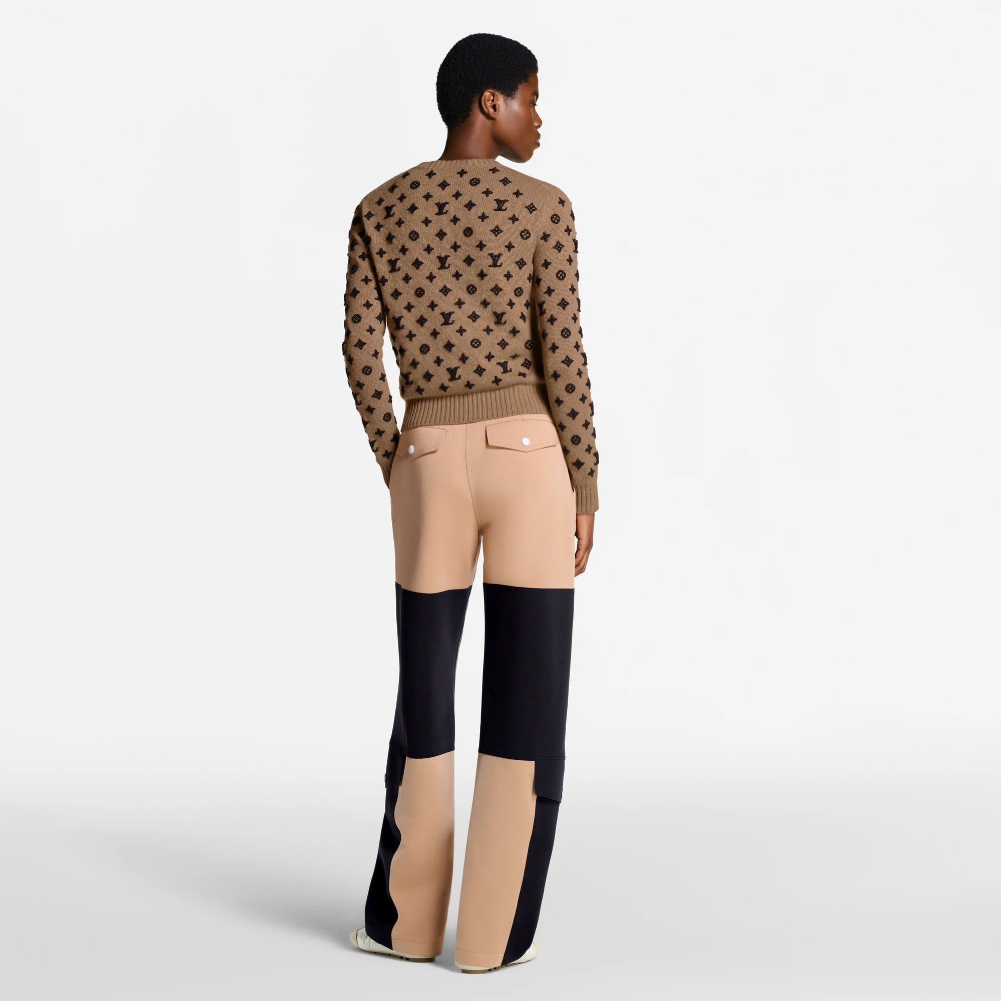 Monogram Cashmere Pullover