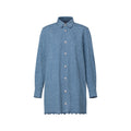 Monogram Denim Shirt Dress