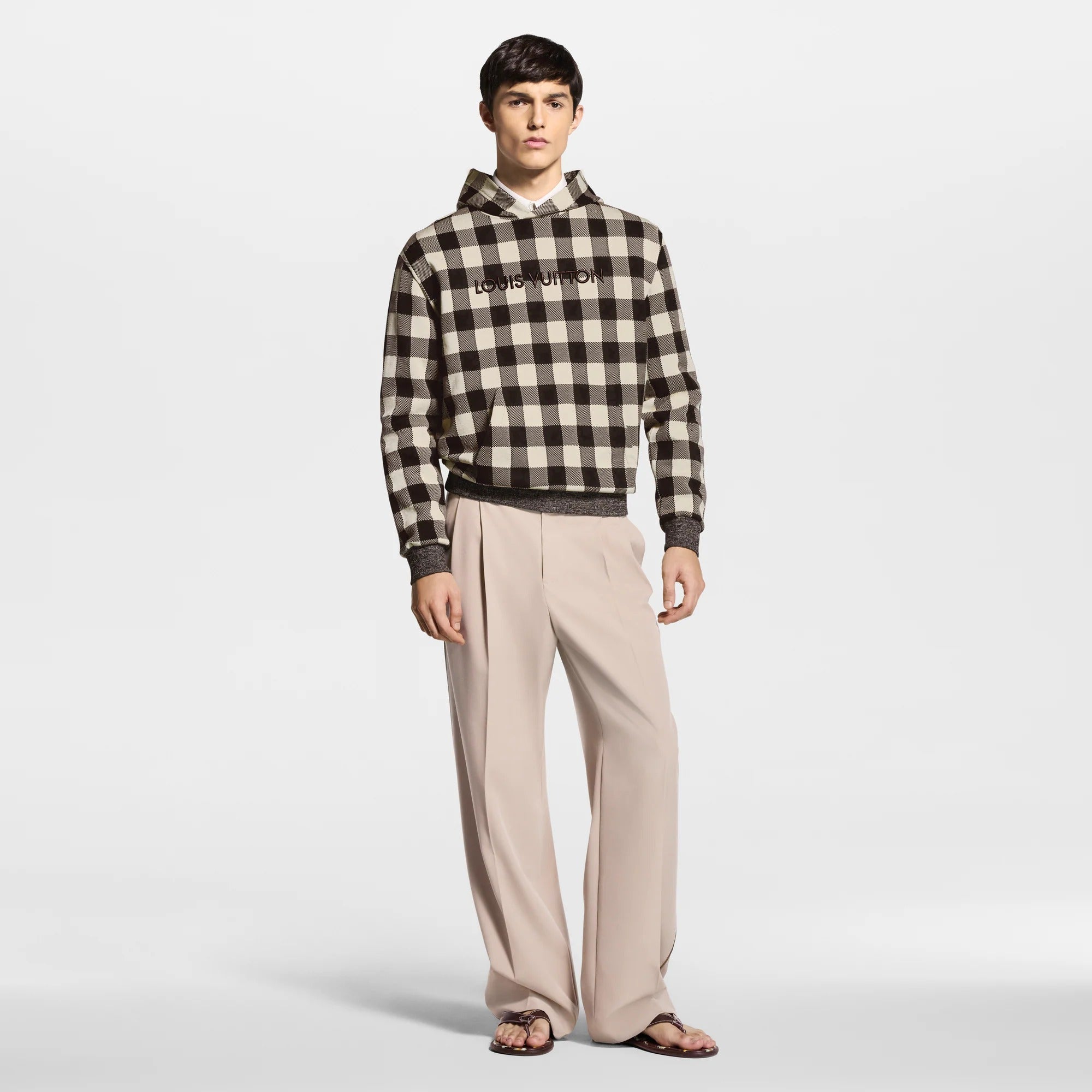 Damier Jacquard Hoodie