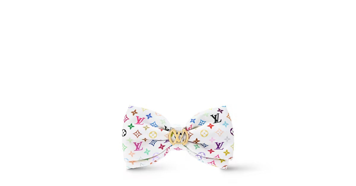 LV x TM Monogram Multicolor Bow Barrette