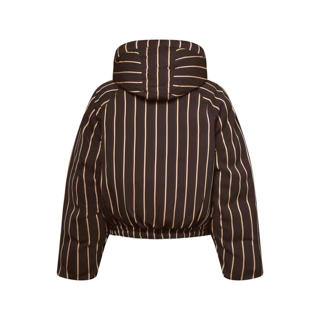 Striped Puffer Jacket