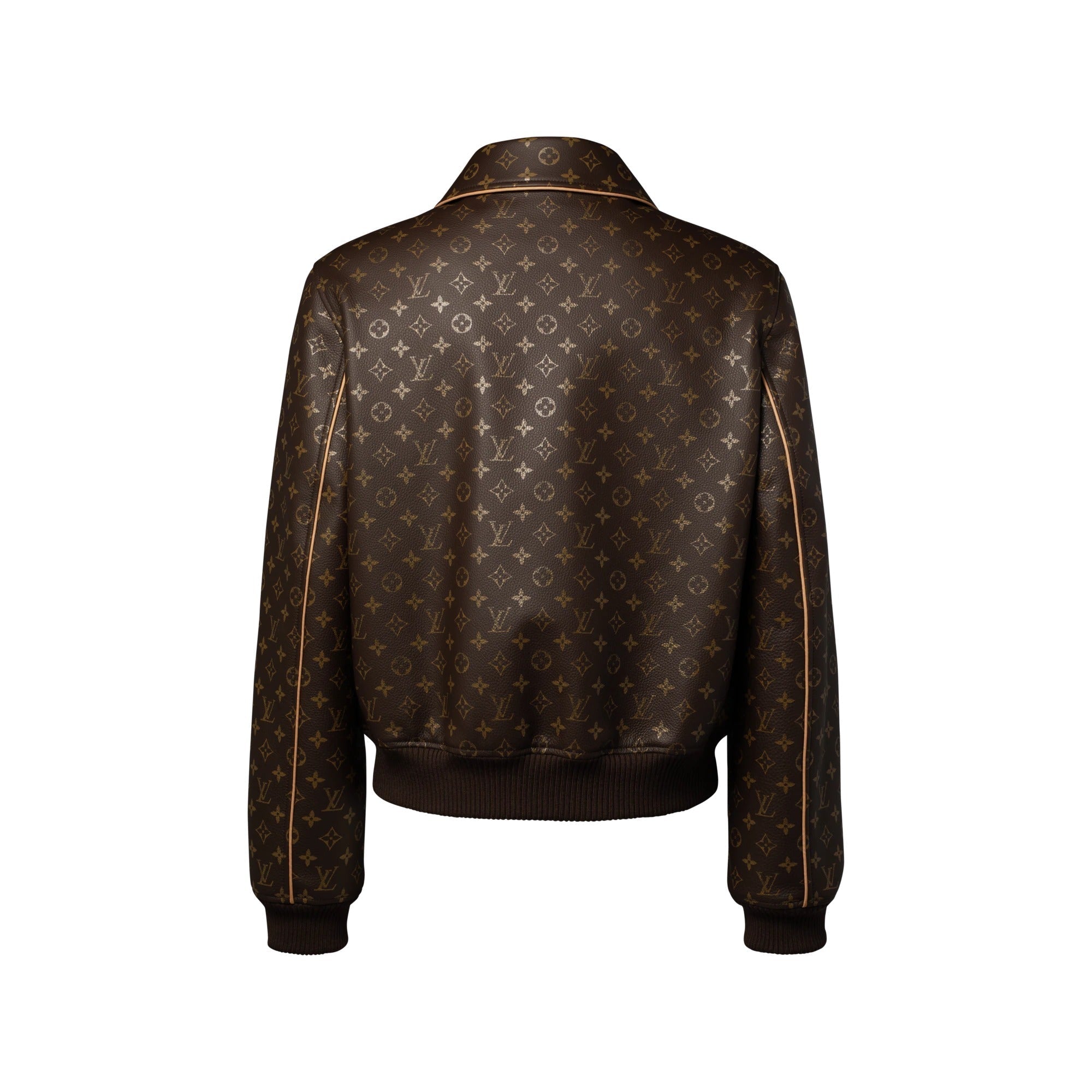 Monogram Padded Leather Blouson