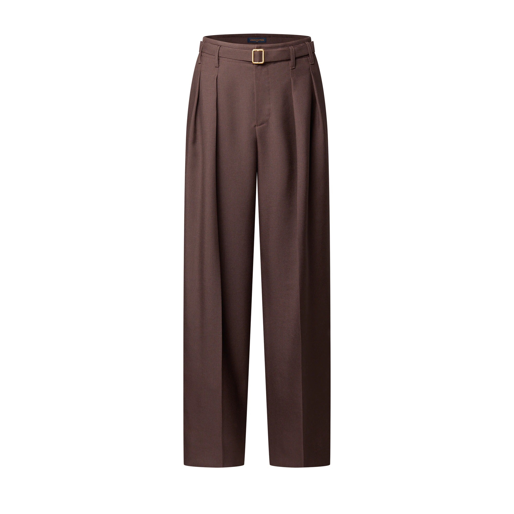 Pleated Mohair Pants