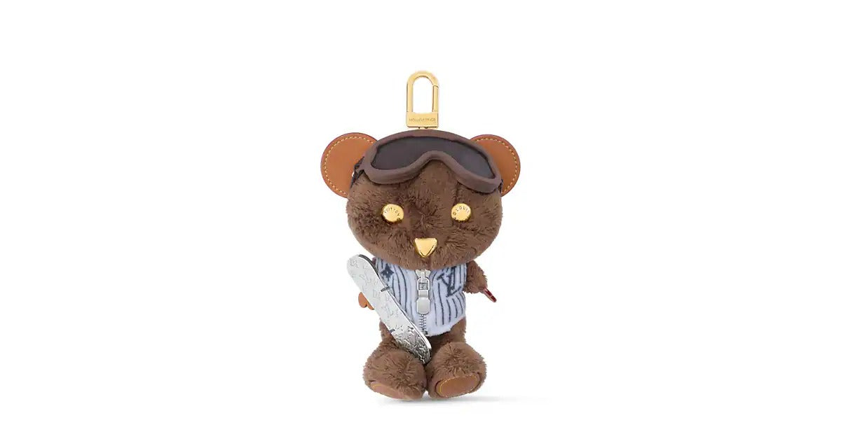 LV Louis Snow Bag Charm