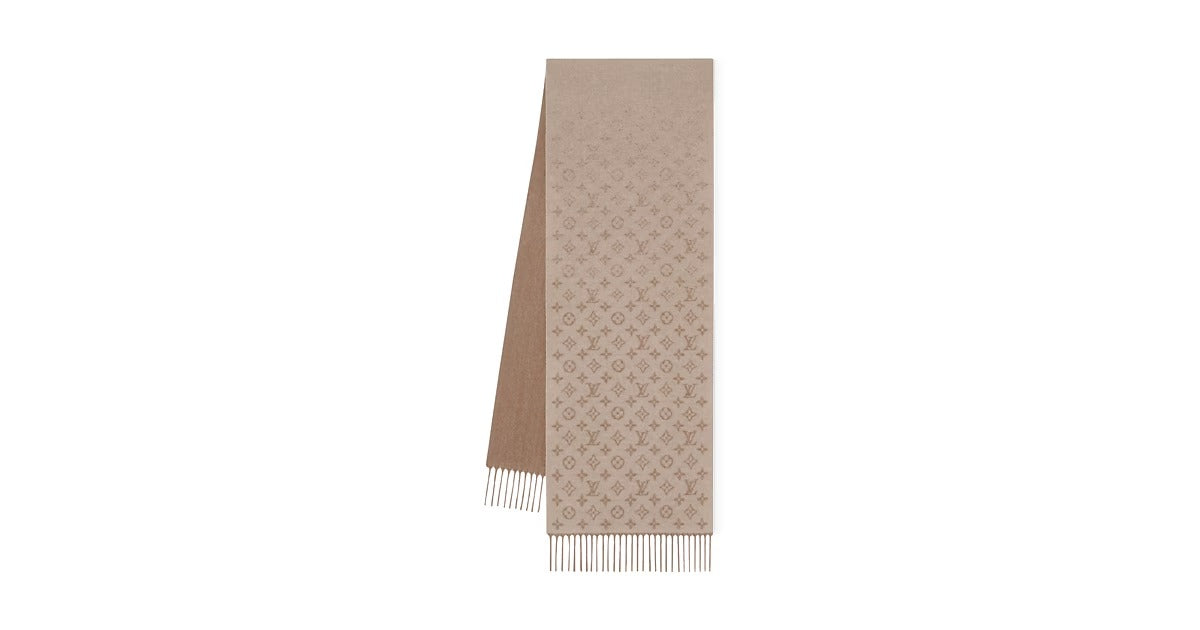 Monogram Gradient Scarf