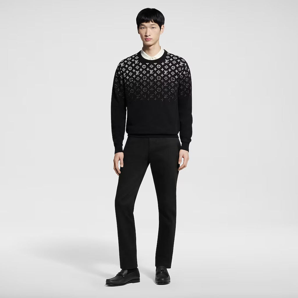 Gradient Cotton Crewneck