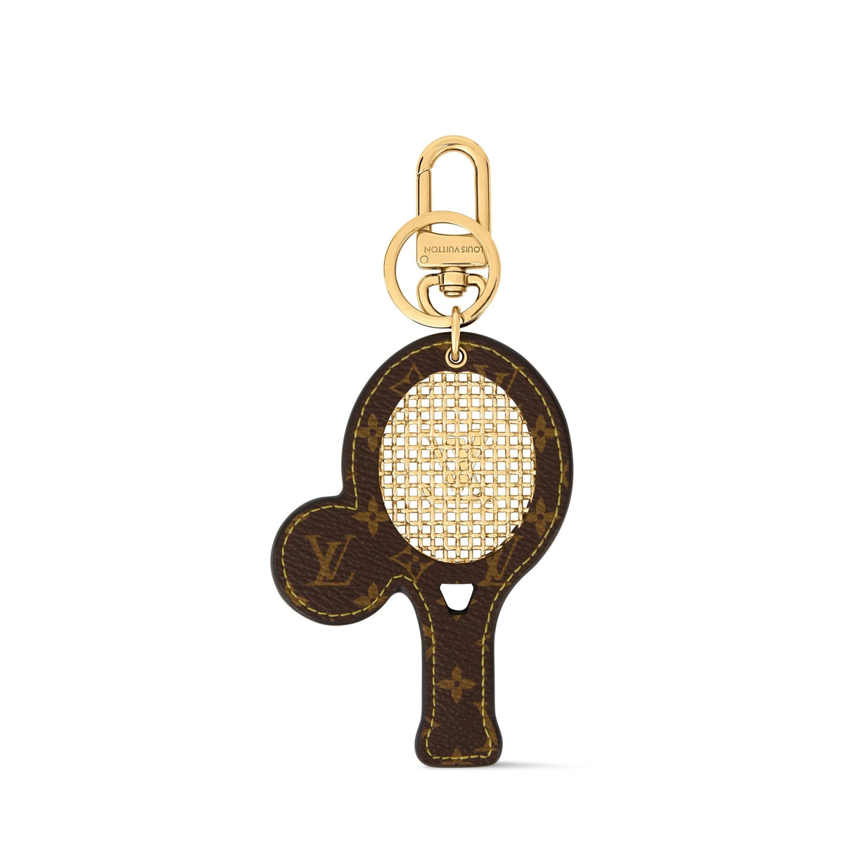 LV Tennis Racket Key Holder and Bag Charm