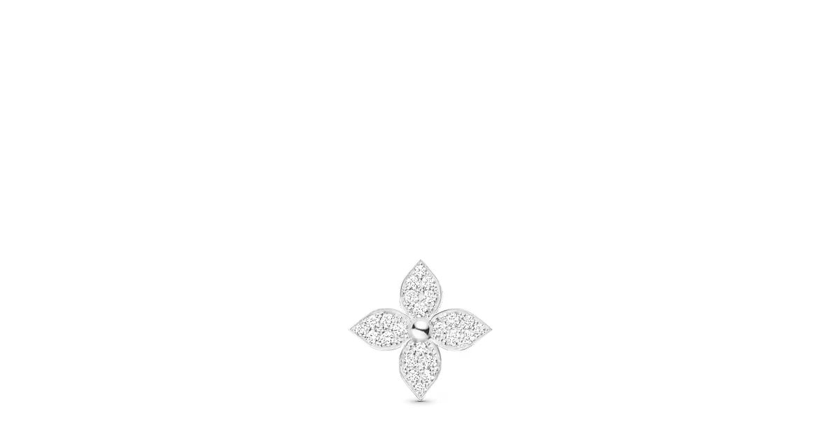 Idylle Blossom Stud, White Gold And Diamonds - Per Unit