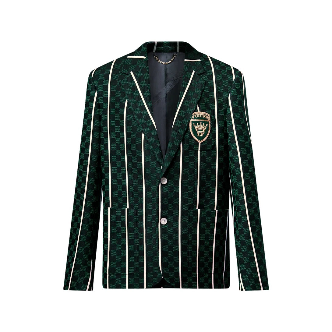 Graphic Tailored Single-Breasted City Jacket