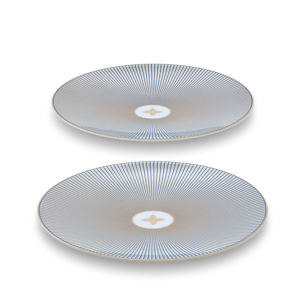 Dichroic Set Of 2 Bread Plates