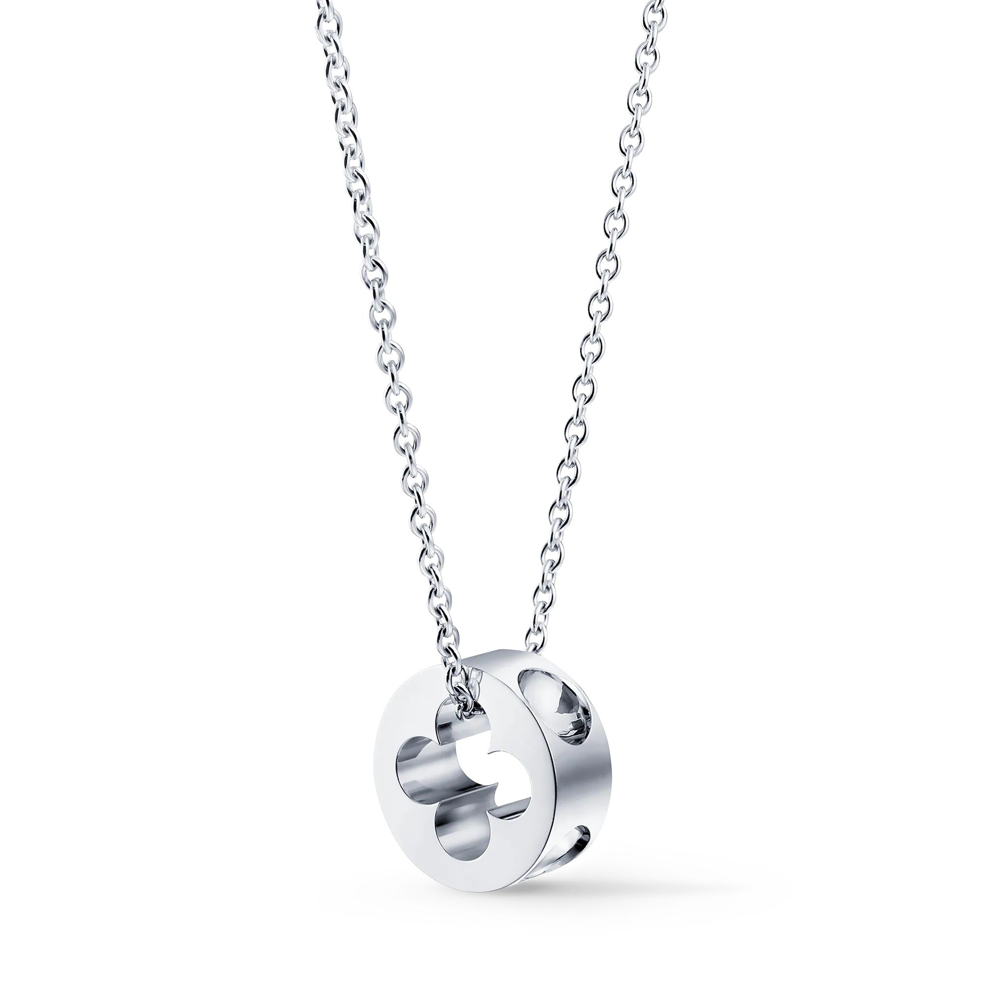 Empreinte Pendant, White Gold