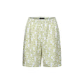Printed Silk Shorts