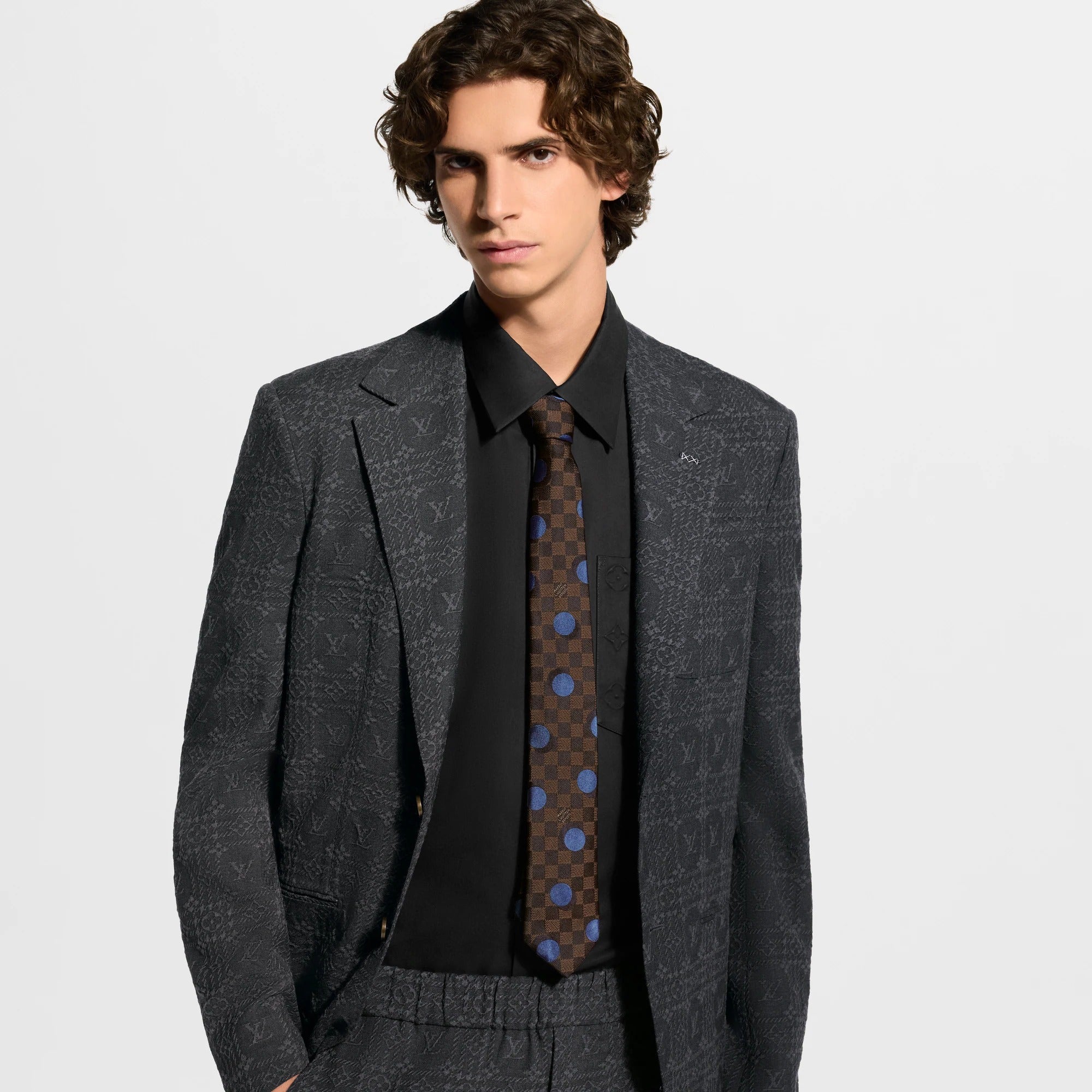 Damier Dots Tie