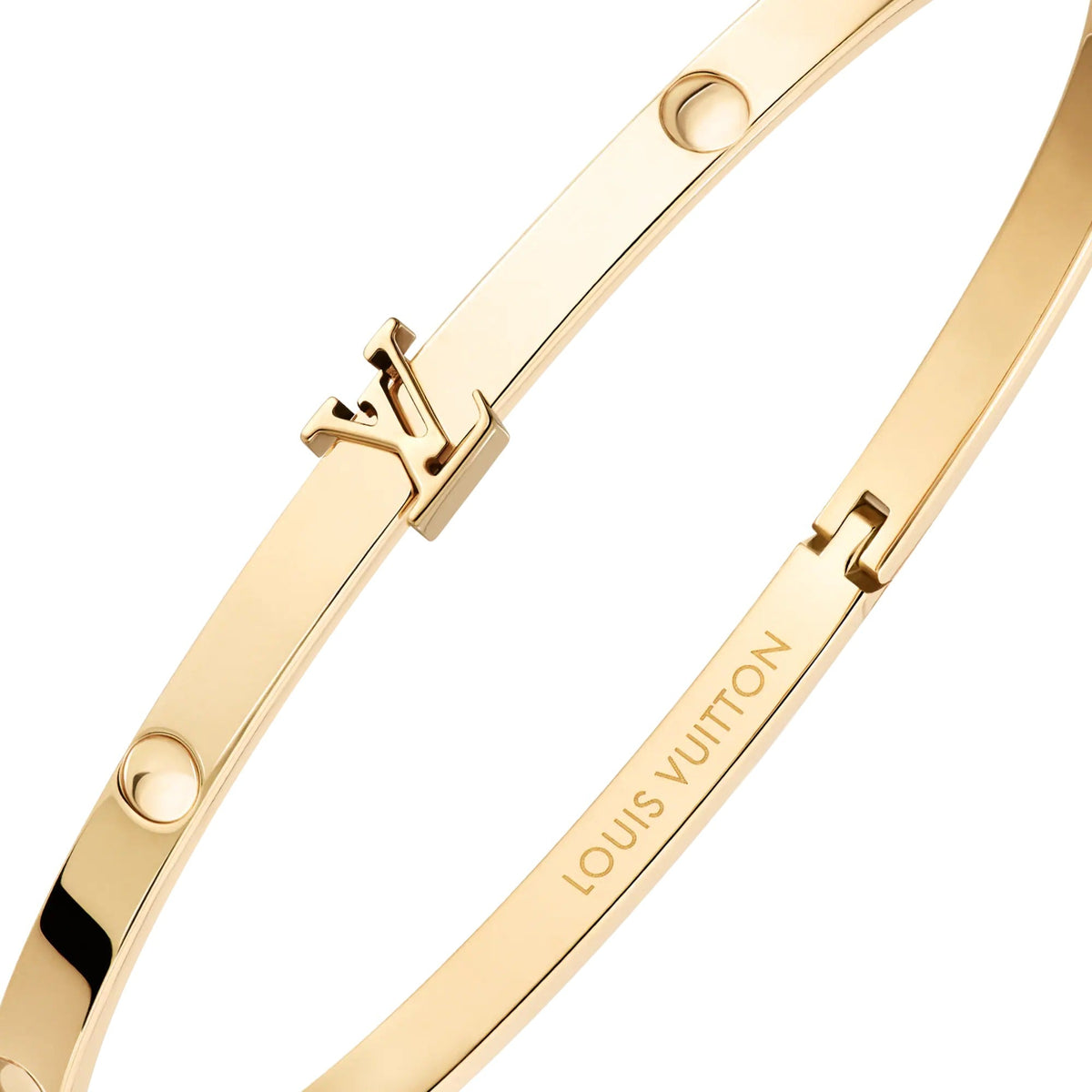 Empreinte Small Bangle, Yellow Gold