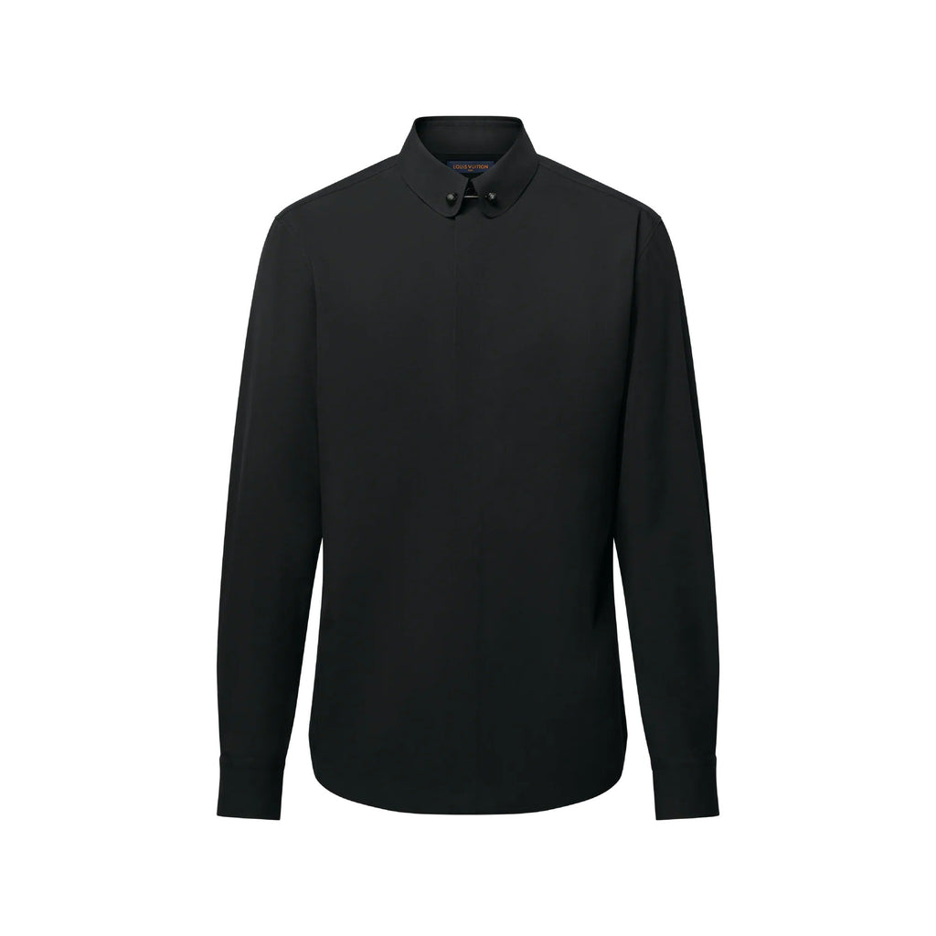 Silk-Blend Evening Shirt