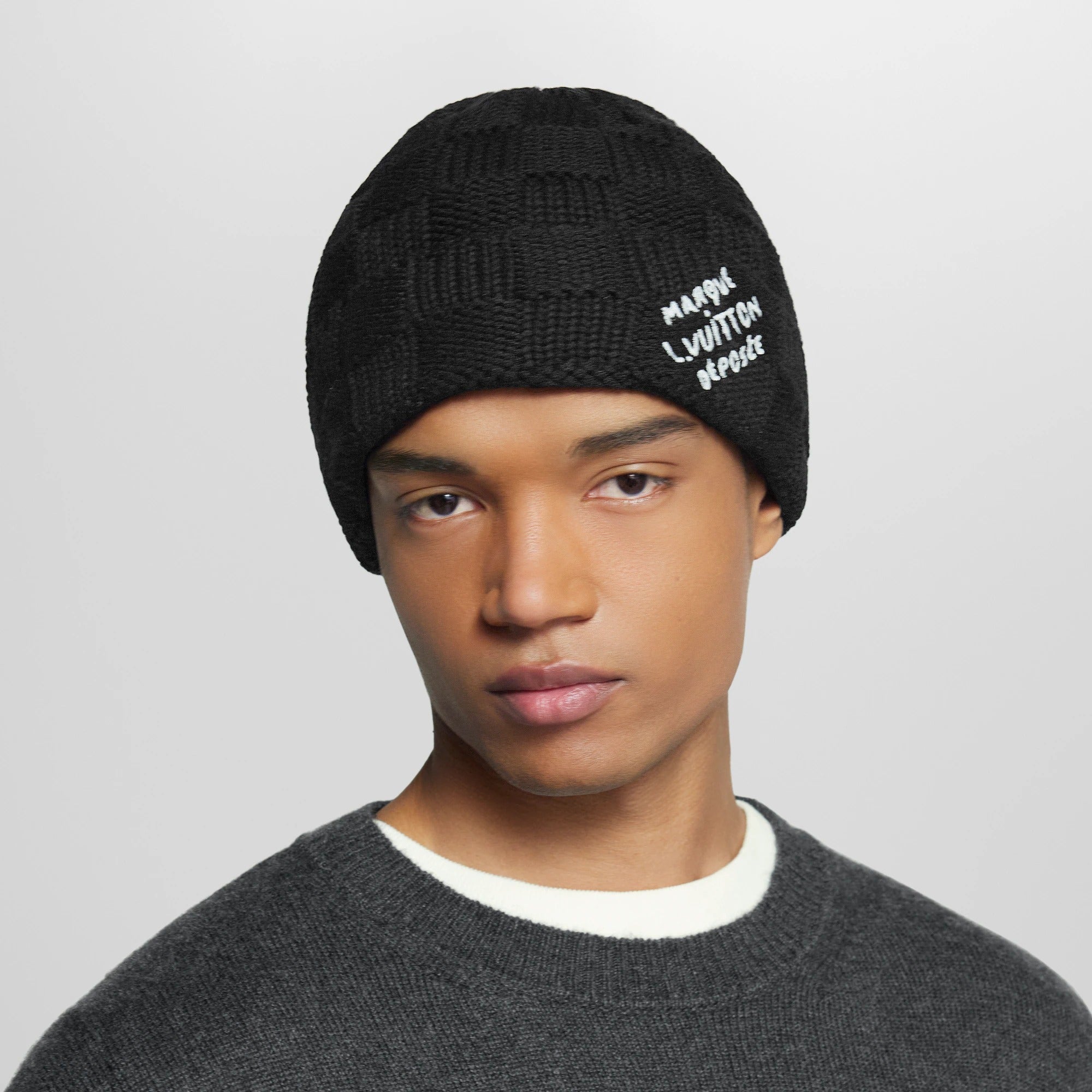 Damier Snug Beanie