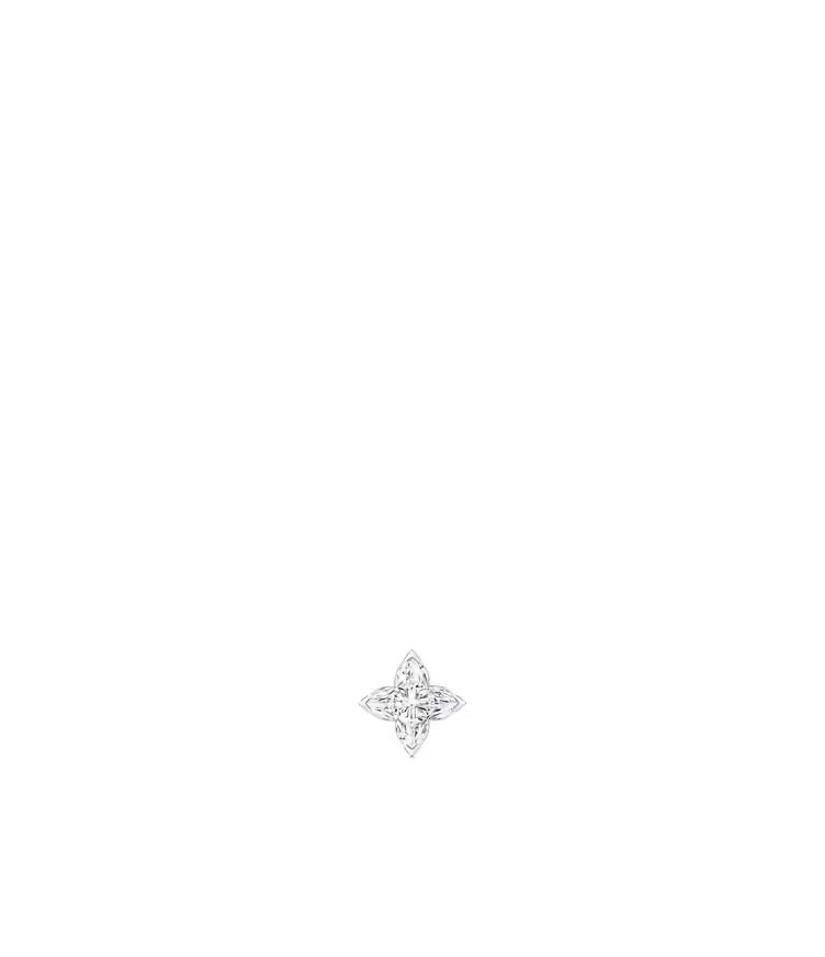 LV Diamonds Stud, LV Monogram Star cut - per unit