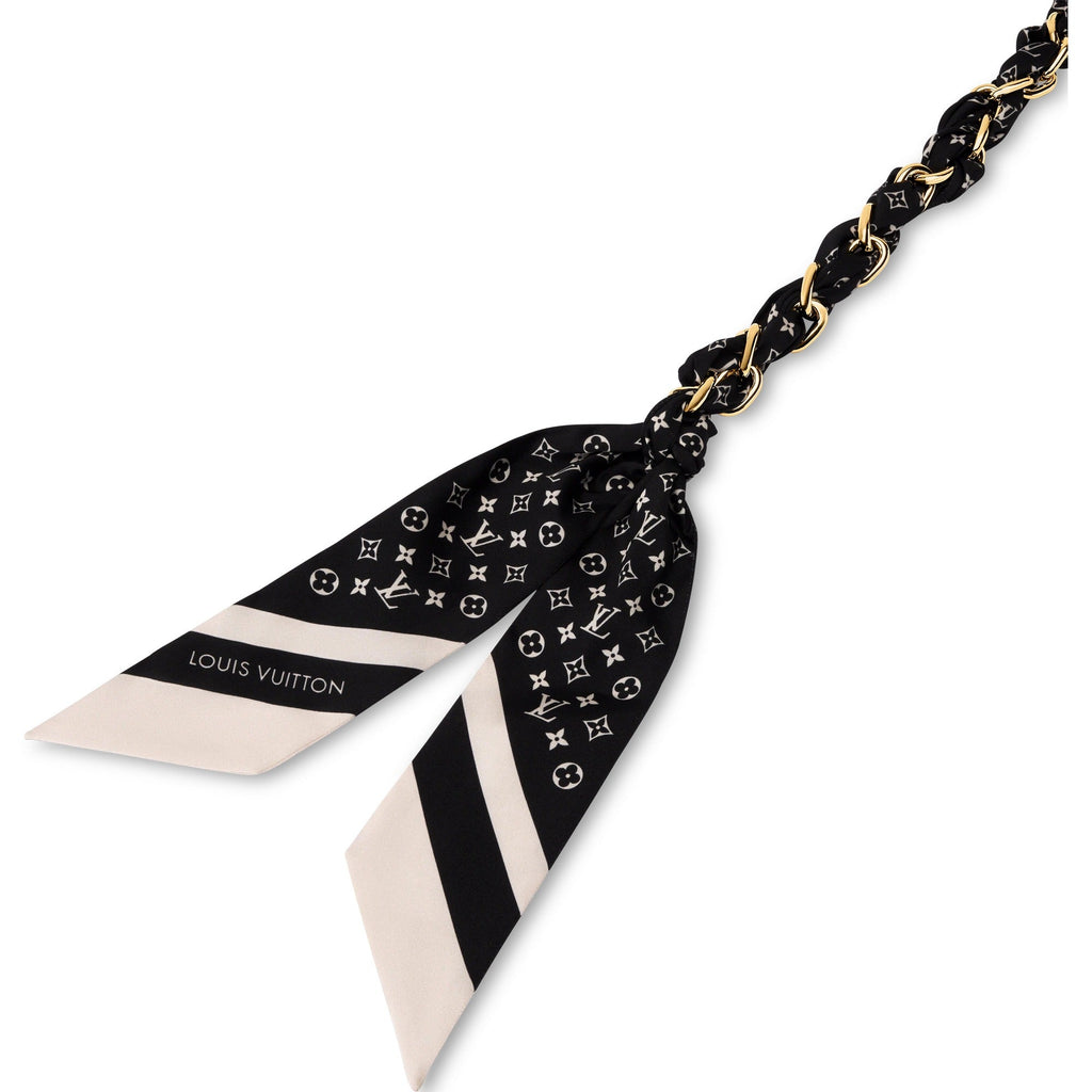 Monogram Silhouette Foulard Tresse Belt