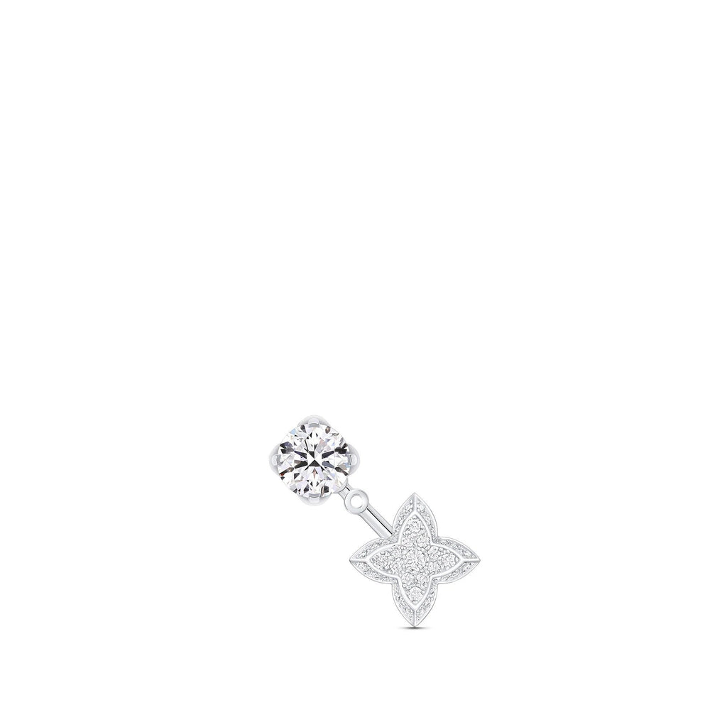 LV Diamonds Double Stud, Round Brilliant cut - per unit