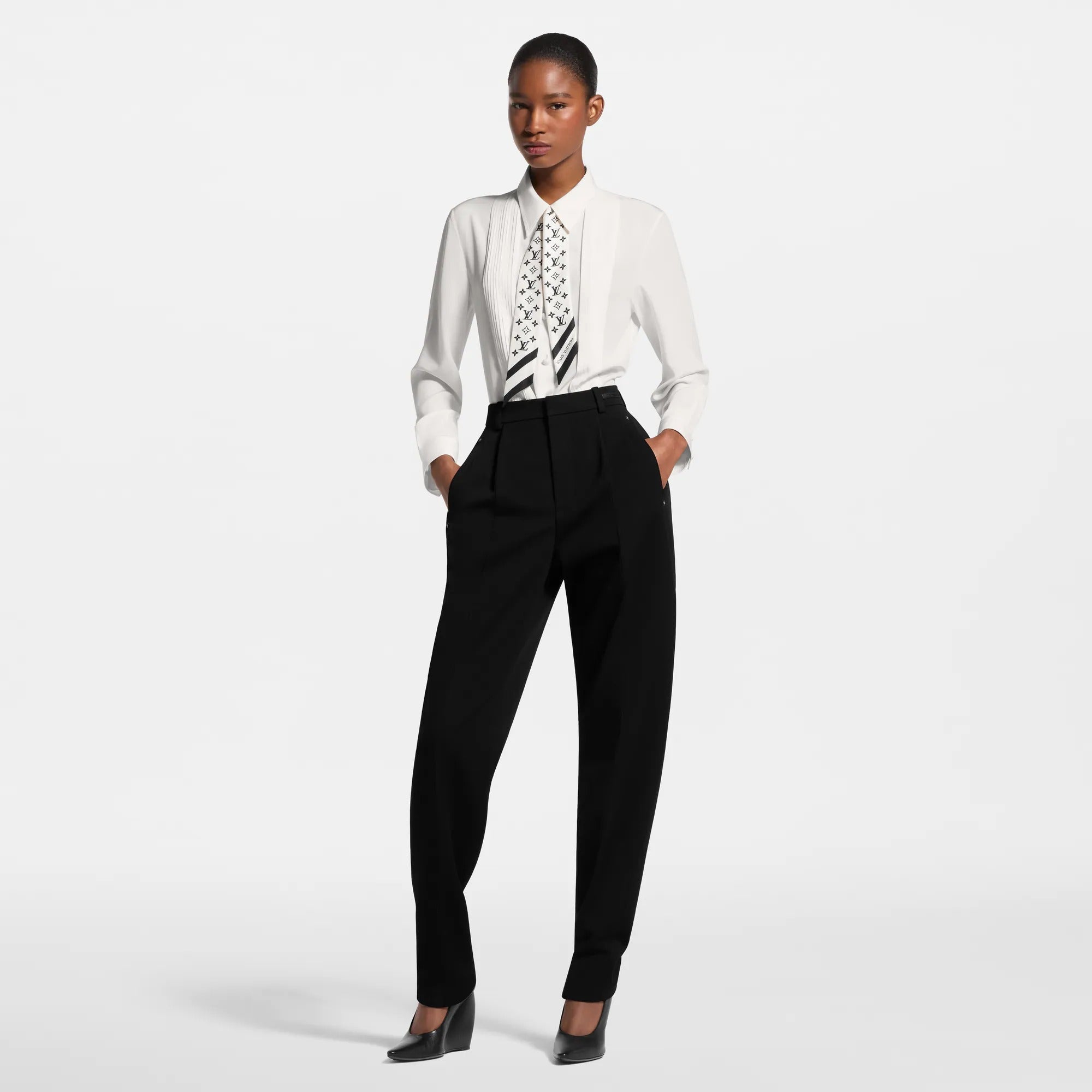 Pleat Detail Shirt