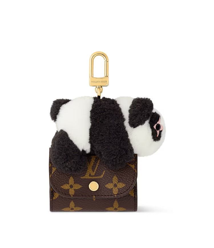 LV Cute Panda Bag Charm