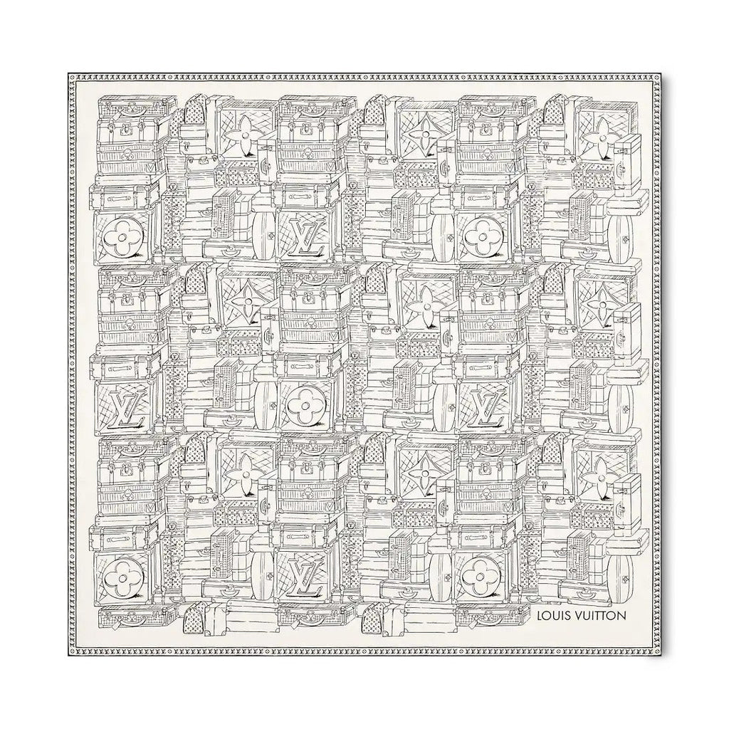 My LV Luggage Square 90