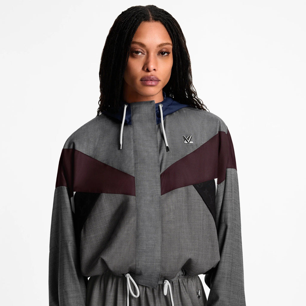 Color-Blocked Windbreaker
