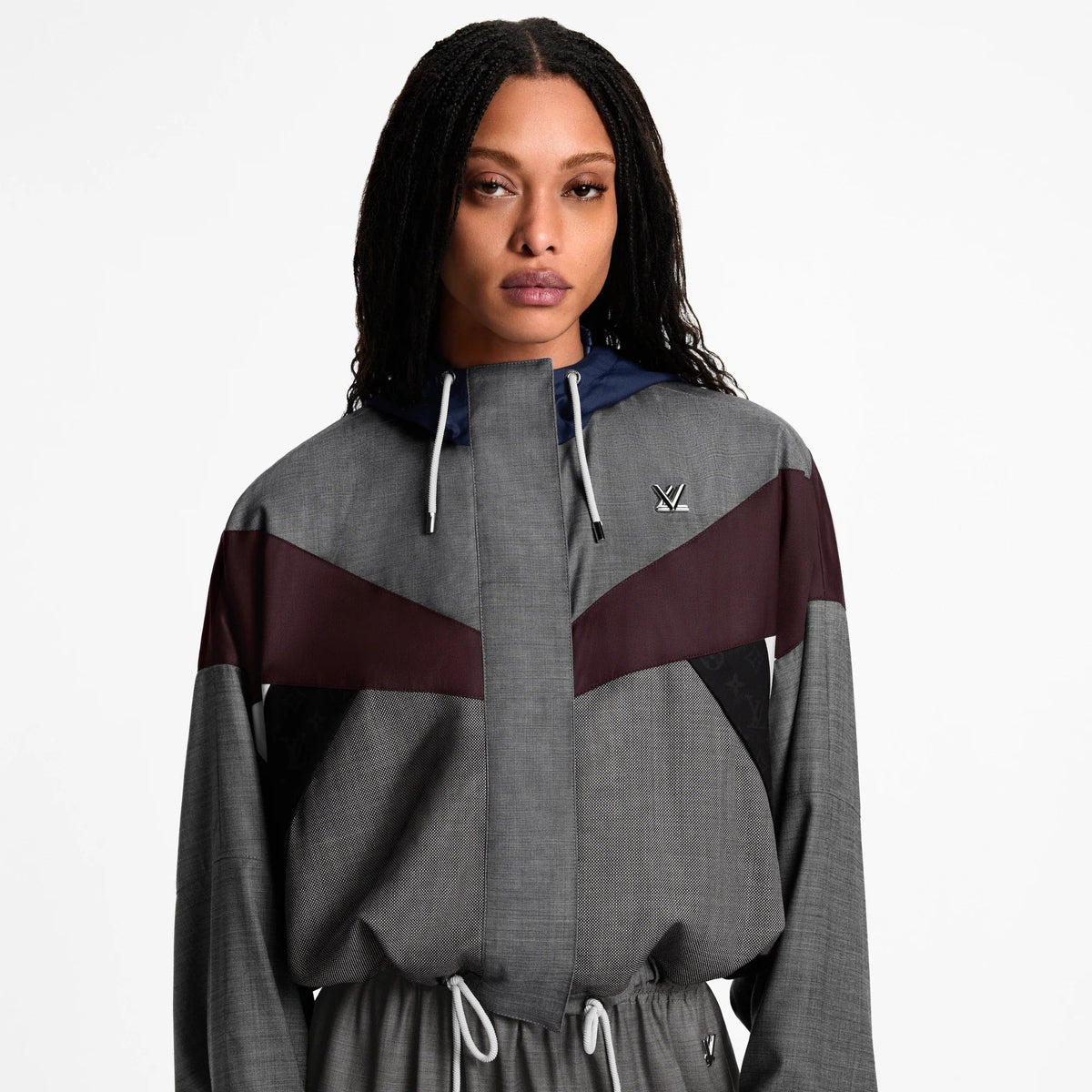 Color-Blocked Windbreaker