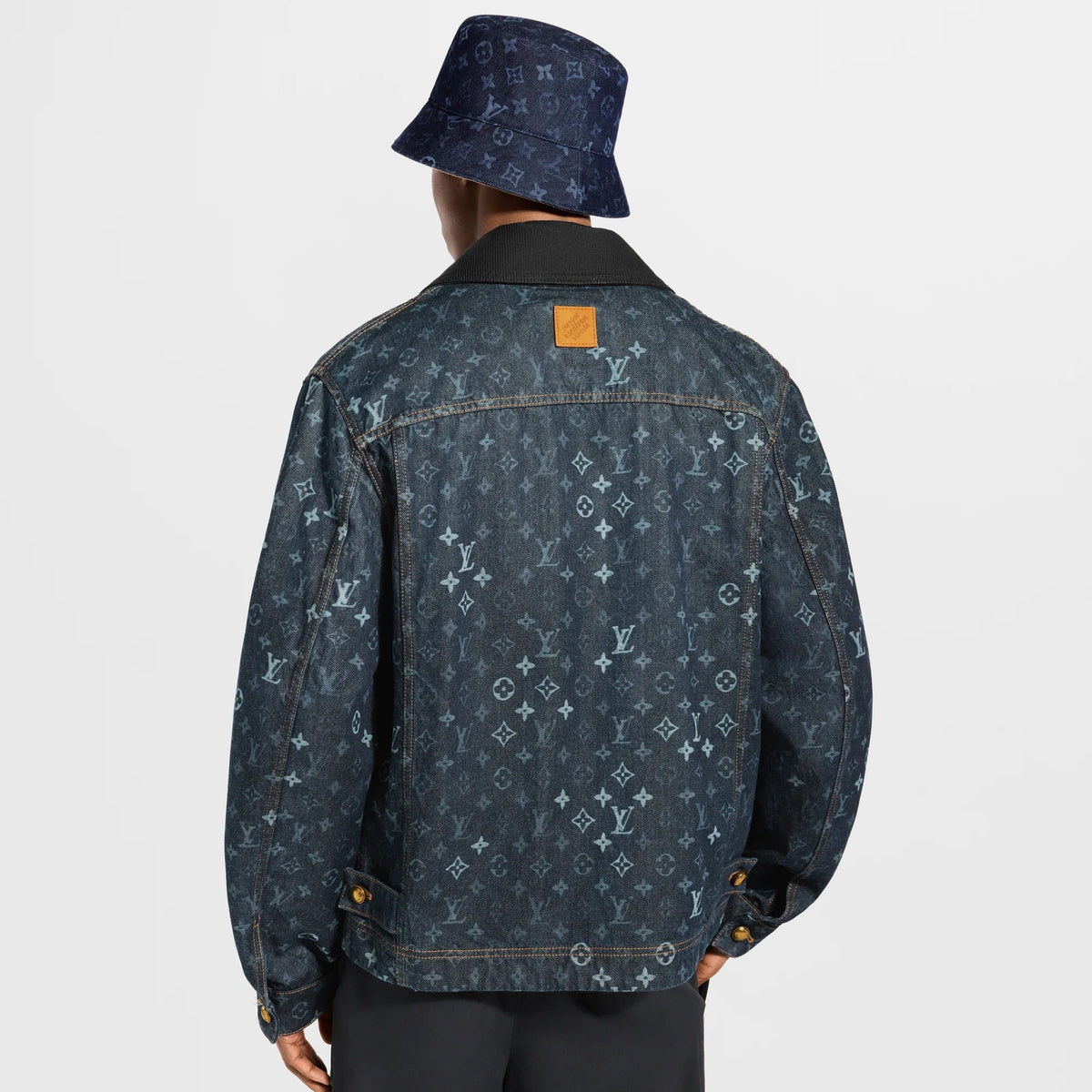 Monogram Denim Workwear Jacket