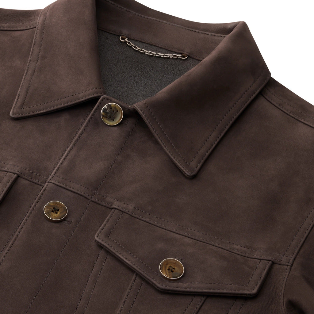 Nubuck Trucker Jacket